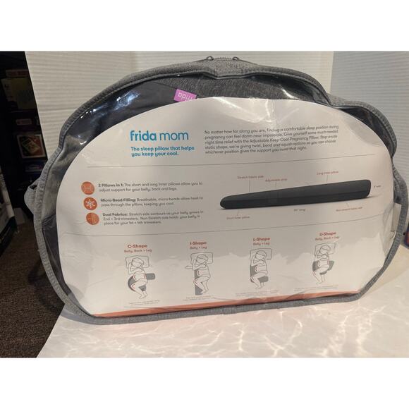 Pregnancy Pillow, Body Pillow, Cooling Pillow, Adjustable for Comfortable Sleep - Picture 4 of 5